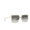Prada PR 58WS Sunglasses 04R130 ice / pale gold - product thumbnail 2/4