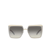Prada PR 58WS Sunglasses 04R130 ice / pale gold - product thumbnail 1/4