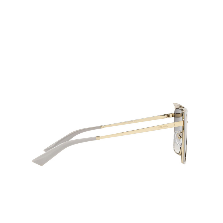 Prada PR 58WS Sunglasses 04R130 ice / pale gold - 3/4