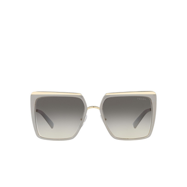 Prada PR 58WS Sunglasses 04R130 ice / pale gold - front view