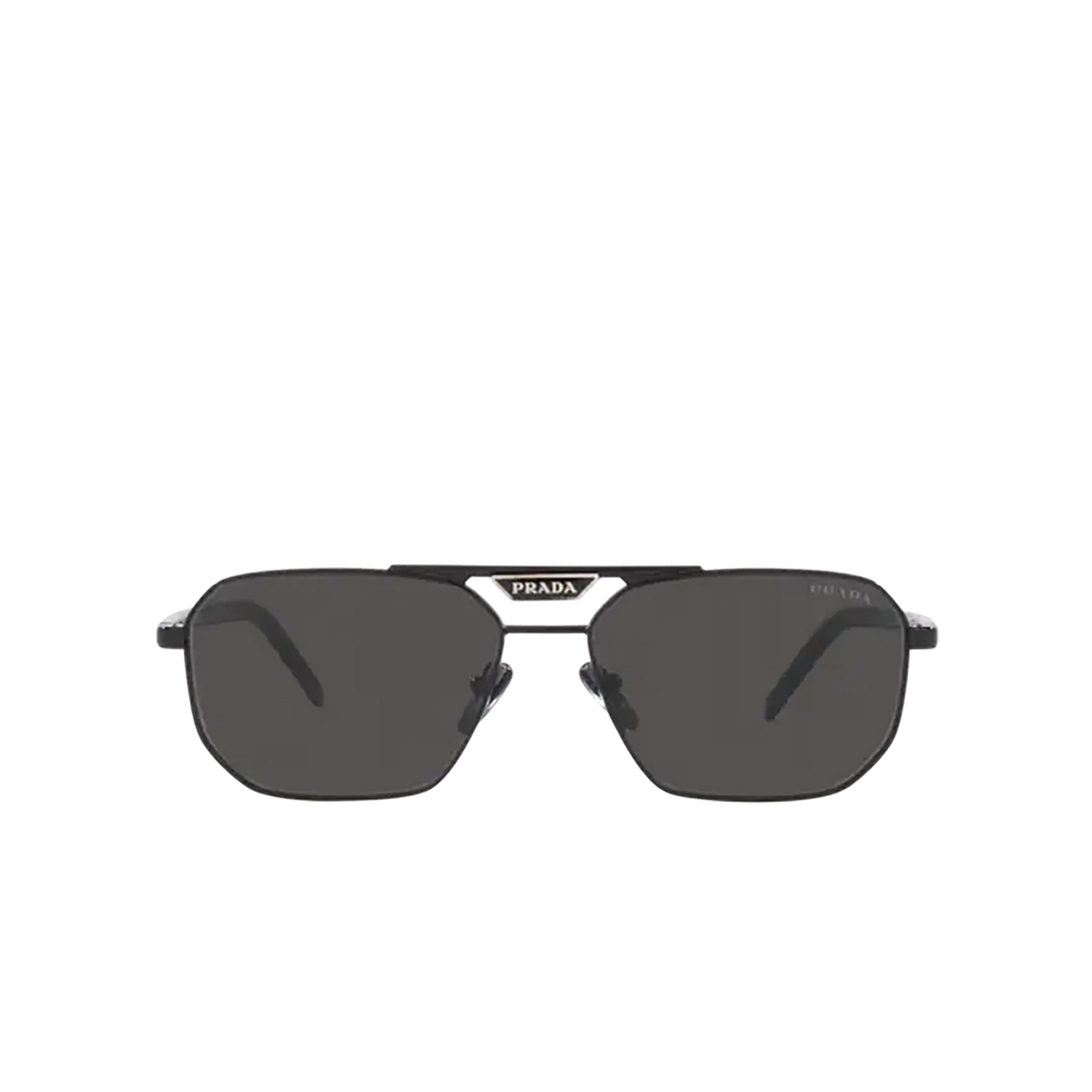Prada PR 58YS Sunglasses 1AB5S0 Black - front view