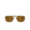 Prada PR 58YS Sunglasses ZVN5Y1 pale gold - product thumbnail 1/4