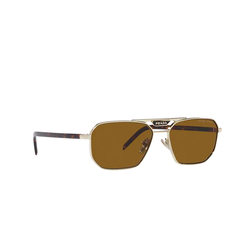 Prada PR 58YS Sunglasses ZVN5Y1 pale gold - 2/4