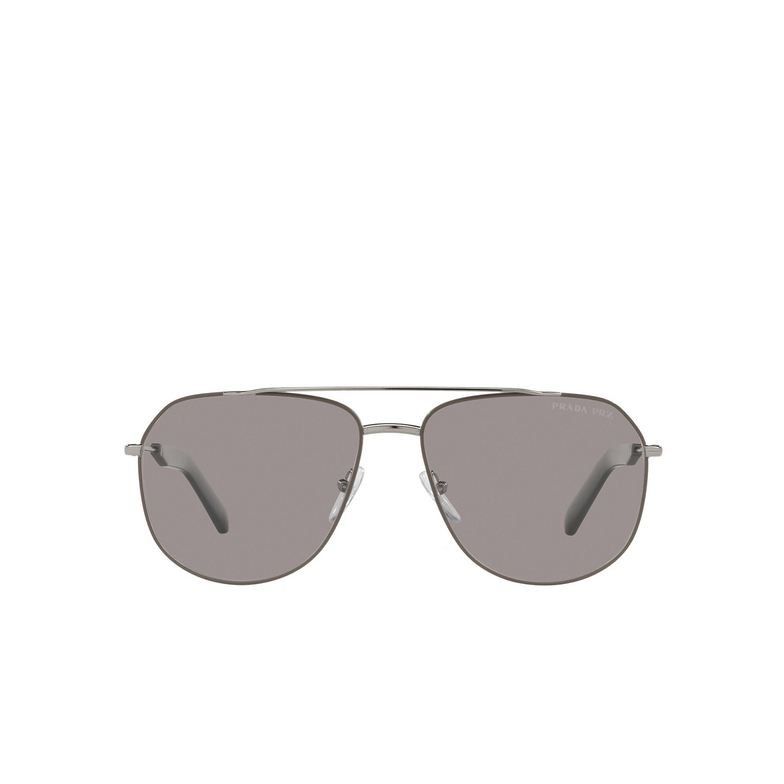 Prada PR 59WS Sunglasses 08S06M gunmetal / matte bronze - 1/4
