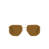 Prada PR 59YS Sunglasses ZVN5Y1 pale gold - product thumbnail 1/4