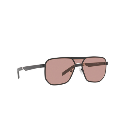 Prada PR 60WS Sunglasses NAR08M matte grey - three-quarters view