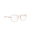 Prada PR 60WV Eyeglasses SVF1O1 pink gold - product thumbnail 2/4