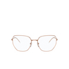 Prada PR 60WV Korrektionsbrillen SVF1O1 pink gold - Produkt-Miniaturansicht 1/4