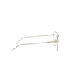 Prada PR 60WV Eyeglasses ZVN1O1 pale gold - product thumbnail 3/4