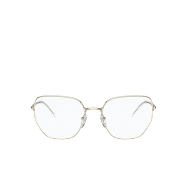 Prada PR 60WV Eyeglasses ZVN1O1 pale gold - front view