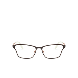 Prada® Butterfly Eyeglasses: PR 60XV color Top Brown / Rose Gold 3311O1.