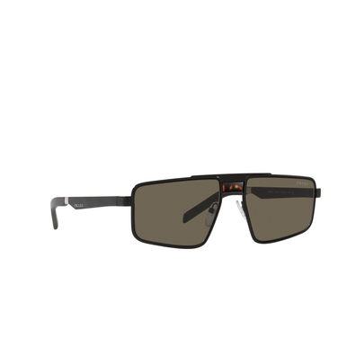 Prada PR 61WS Sunglasses 1BO5G1 matte black - three-quarters view