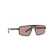 Prada PR 61WS Sunglasses NAR08M matte grey - product thumbnail 2/4