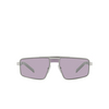 Prada PR 61WS Sunglasses VAE09M matte silver - product thumbnail 1/4