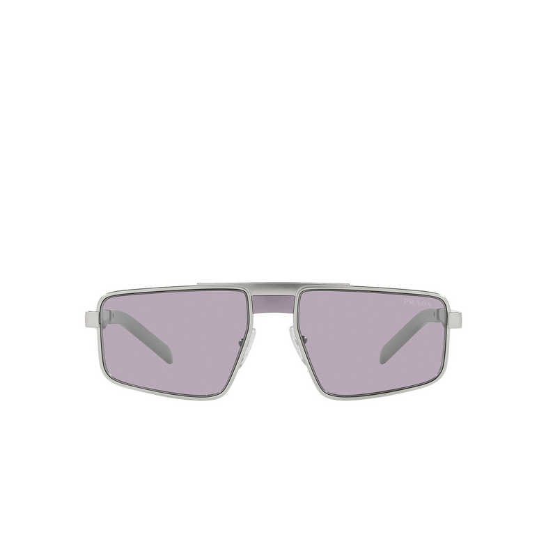 Prada PR 61WS Sunglasses VAE09M matte silver - 1/4