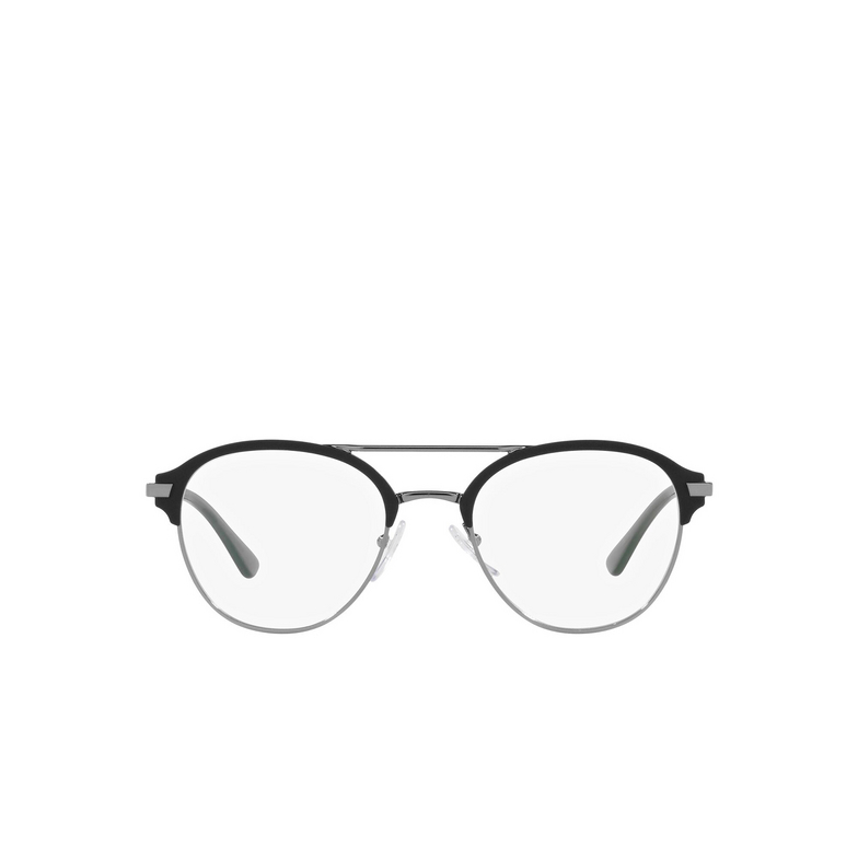 Prada PR 61WV Eyeglasses 02G1O1 matte black / gunmetal - 1/4