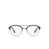 Prada PR 61WV Eyeglasses 02N1O1 matte baltic / gunmetal - product thumbnail 1/4