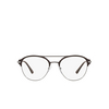 Prada PR 61WV Eyeglasses 02Q1O1 matte brown / gunmetal - product thumbnail 1/4