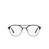 Prada PR 61WV Eyeglasses 07F1O1 matte black / black - product thumbnail 1/4