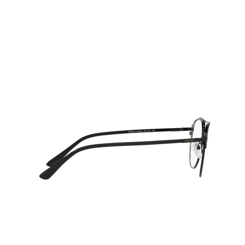 Prada PR 61WV Eyeglasses 07F1O1 matte black / black - 3/4
