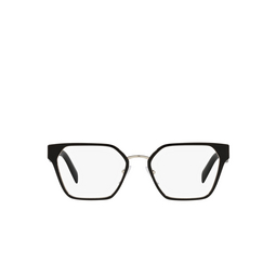 Prada® Irregular Eyeglasses: PR 63WV color Black 1AB1O1.