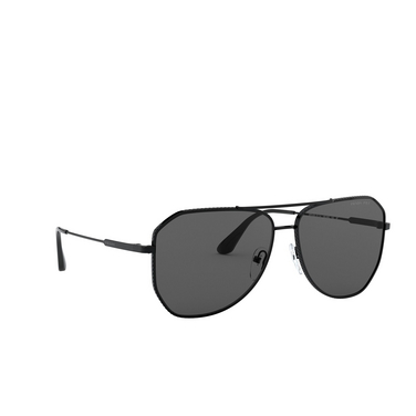 Prada PR 63XS Sunglasses 1ab08g black - three-quarters view