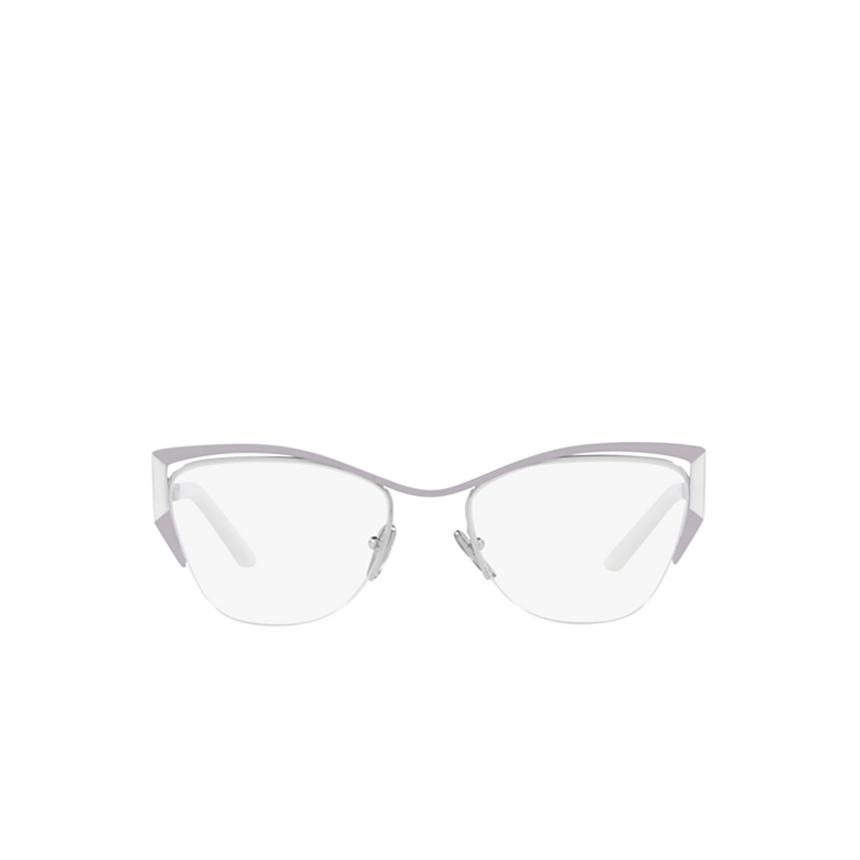 Prada PR 63YV Eyeglasses 12A1O1 wisteria / talc / silver - 1/4
