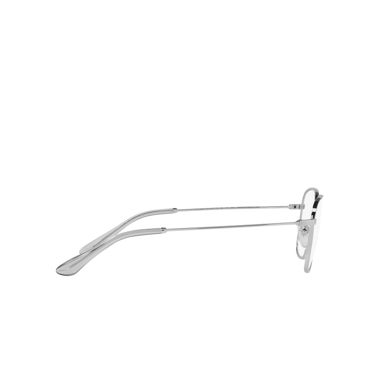 Prada PR 64WV Eyeglasses 1BC1O1 silver - 3/4