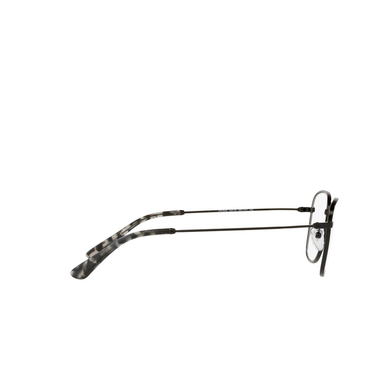 Prada PR 64WV Eyeglasses 1BO1O1 matte black - 3/4