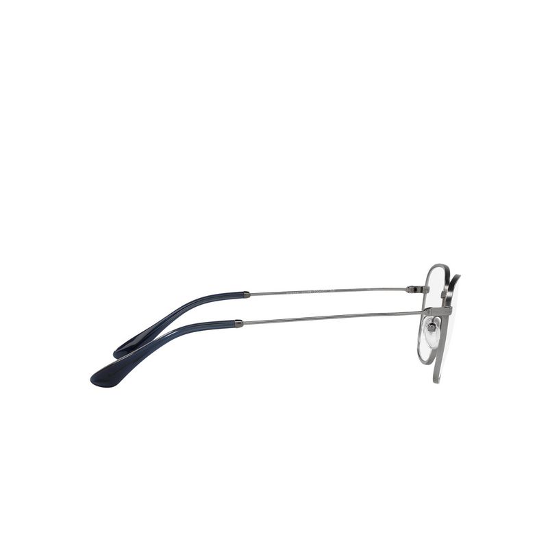 Prada PR 64WV Eyeglasses 7CQ1O1 matte gunmetal - 3/4