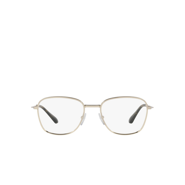 Prada PR 64WV Eyeglasses ZVN1O1 pale gold - 1/4