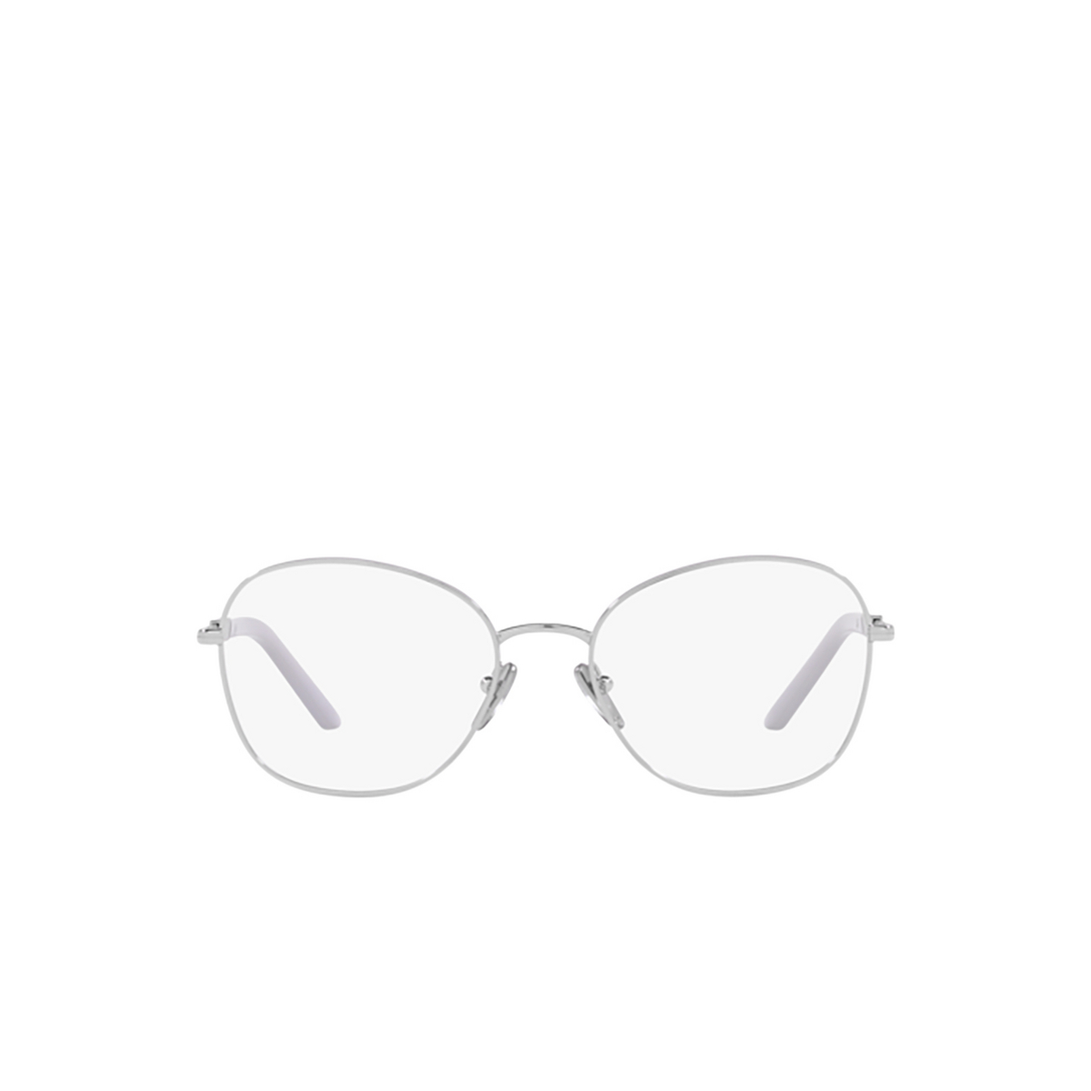 Prada PR 64YV Eyeglasses 15A1O1 Silver / Wisteria - front view