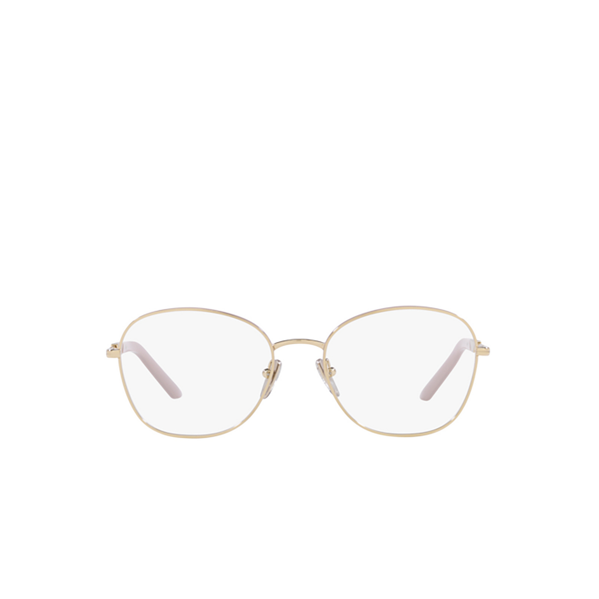 Prada PR 64YV Eyeglasses 17A1O1 Pale Gold / Alabaster - front view