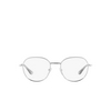 Prada PR 65WV Eyeglasses 1BC1O1 silver - product thumbnail 1/4