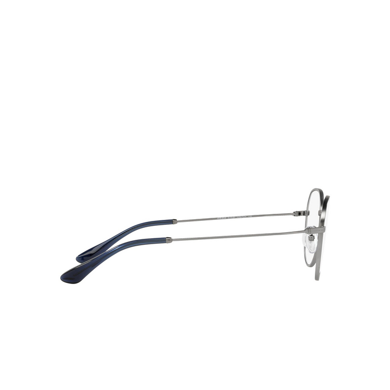 Prada PR 65WV Eyeglasses 7CQ1O1 matte gunmetal - 3/4