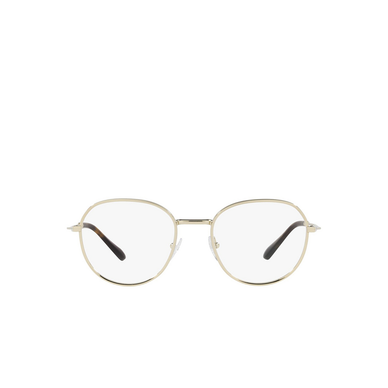 Prada PR 65WV Eyeglasses ZVN1O1 pale gold - 1/4