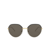 Prada PR 65XS Sunglasses YC45G1 black / ivory - product thumbnail 1/4