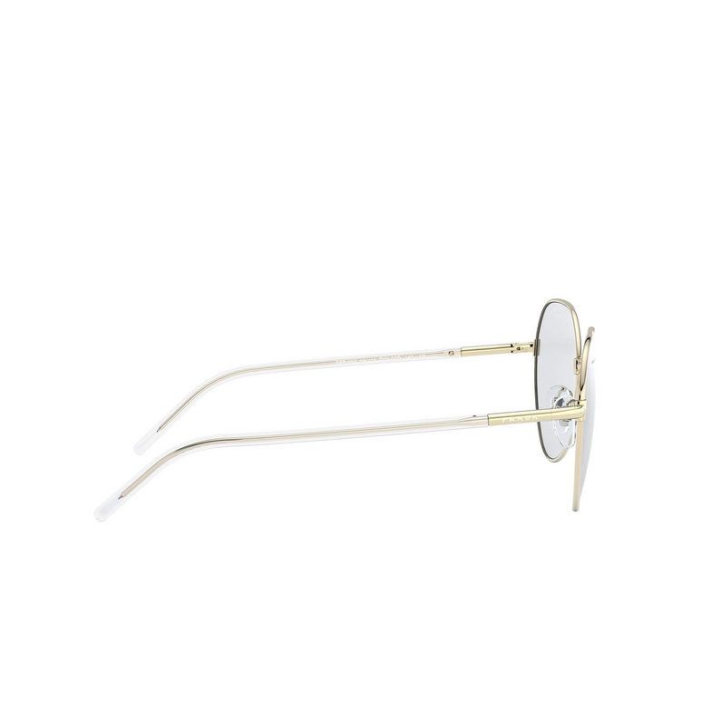 Prada PR 65XS Sunglasses ZVN07D pale gold - 3/4