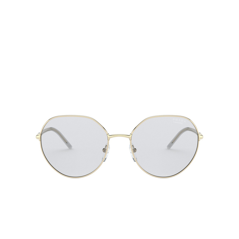 Prada PR 65XS Sunglasses ZVN07D pale gold - 1/4