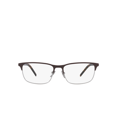 Occhiali da vista Prada PR 66YV 02Q1O1 matte burnished / matte gunmetal - frontale