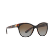 Ralph Lauren RL8156 Sunglasses 5260T5 shiny black on jerry havana - product thumbnail 2/4
