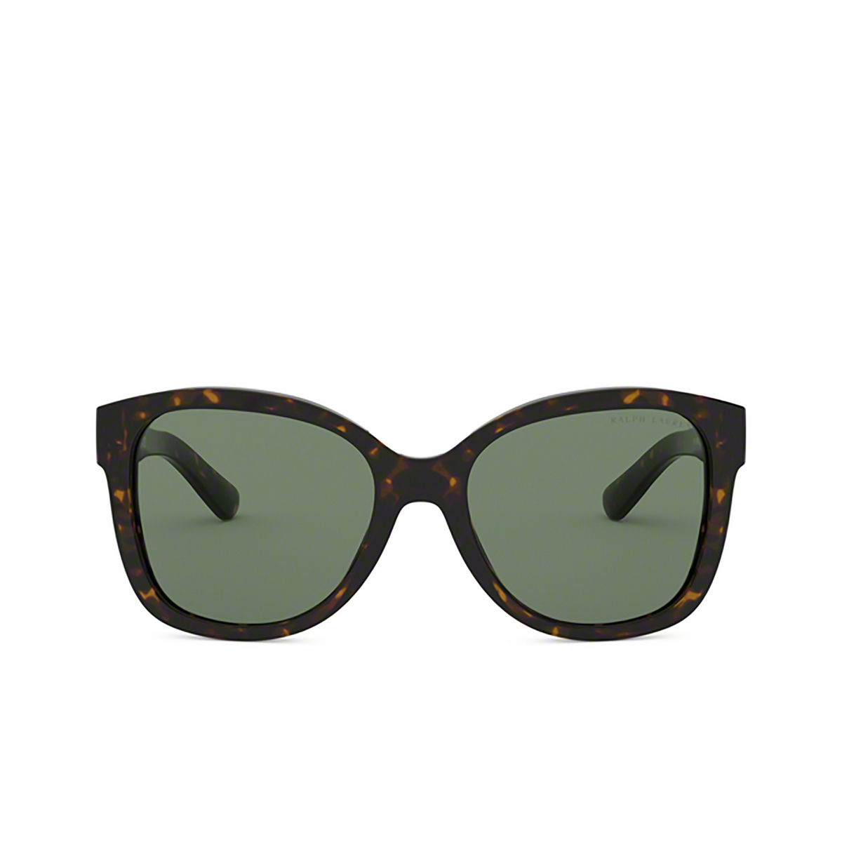 Ralph Lauren RL8180 Sunglasses 500371 SHINY DARK HAVANA - front view