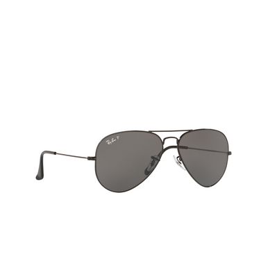 Ray-Ban AVIATOR LARGE METAL Sunglasses 002/48 black - three-quarters view