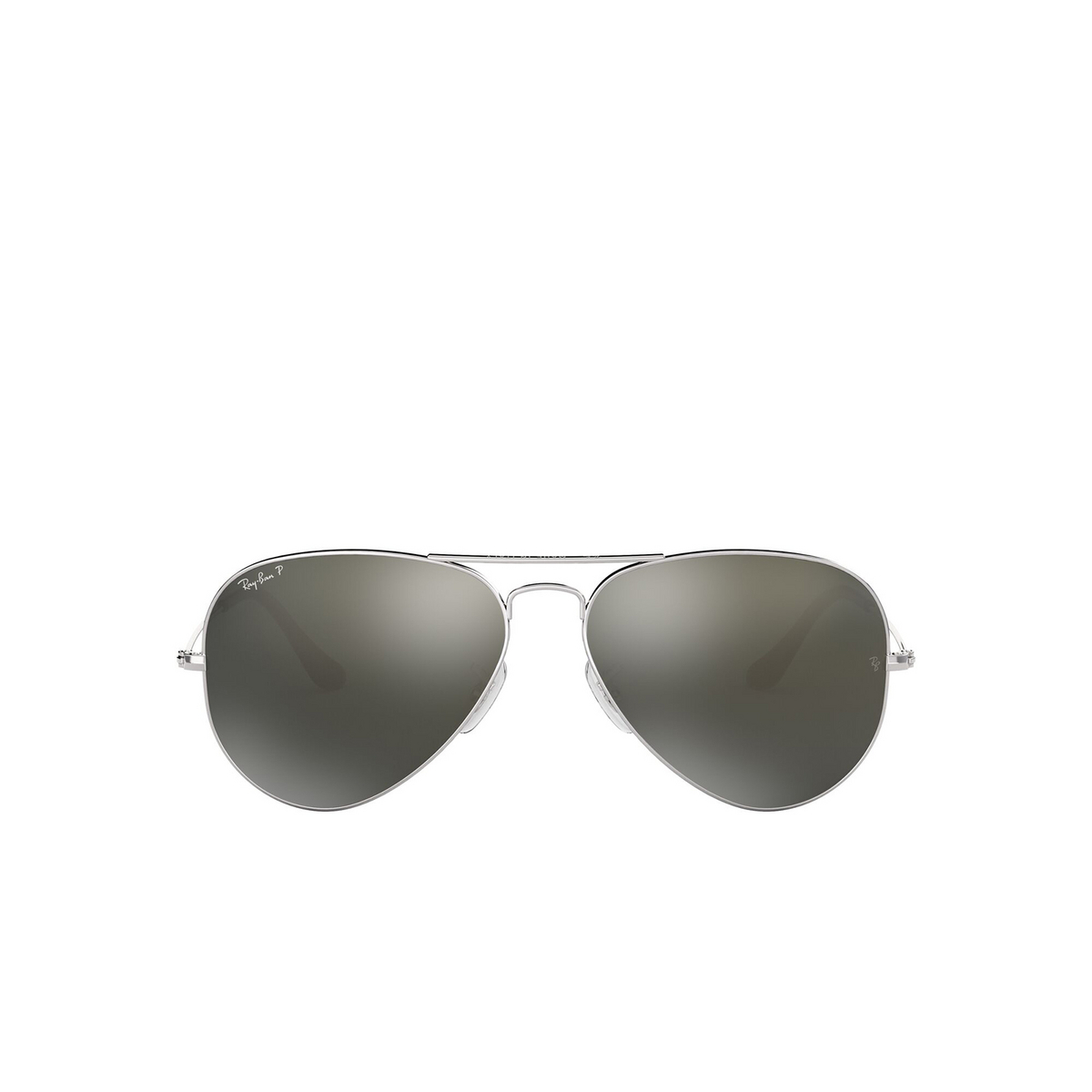 Ray-Ban AVIATOR LARGE METAL Sunglasses 003/59 Silver - front view