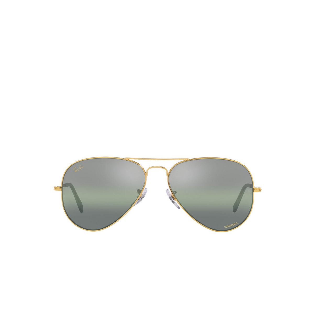 Ray-Ban AVIATOR LARGE METAL Sunglasses 9196G4 Legend Gold - front view