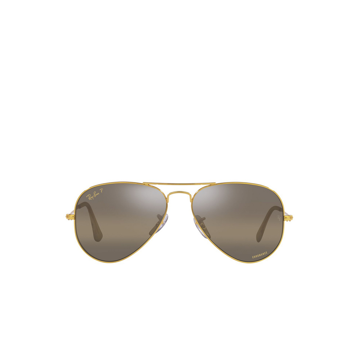 Ray-Ban AVIATOR LARGE METAL Sunglasses 9196G5 Legend Gold - front view