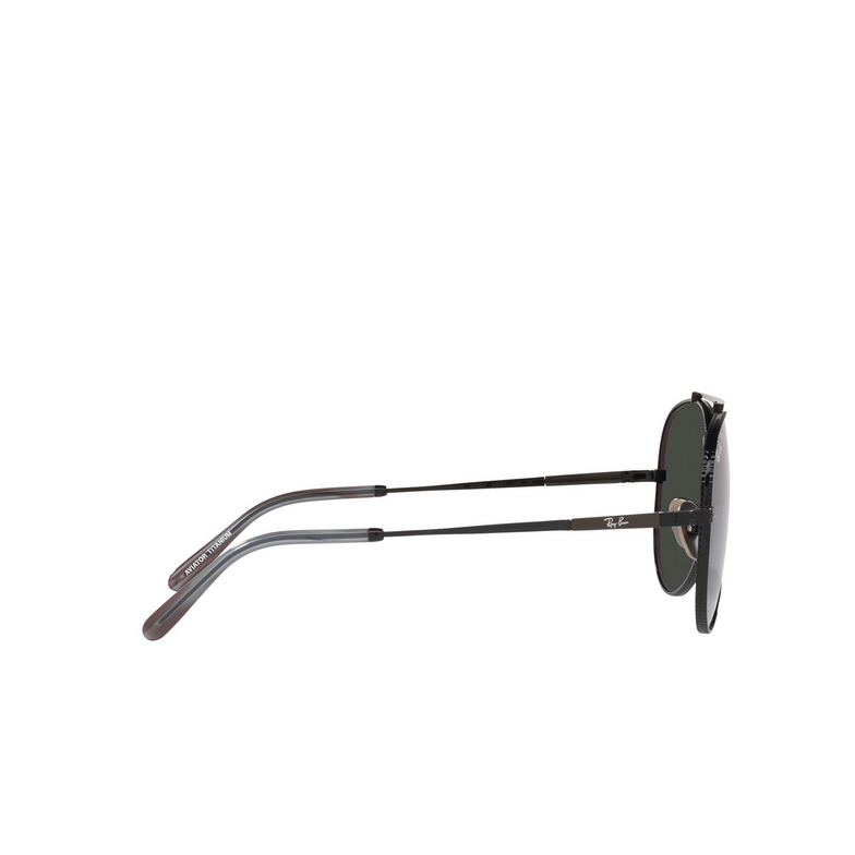 Ray-Ban AVIATOR TITANIUM Sunglasses 3141K8 nero - 3/4