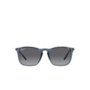 Lunettes de soleil Ray-Ban CHRIS 6592T3 transparent blue - Vignette du produit 1/4