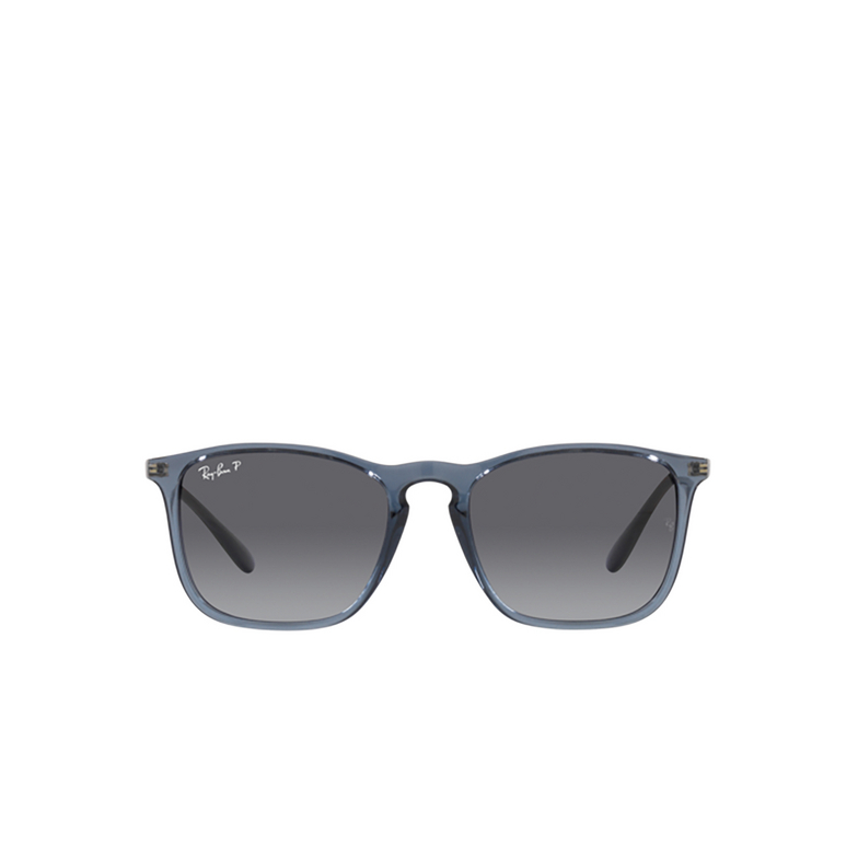 Ray-Ban CHRIS Sunglasses 6592T3 transparent blue - 1/4