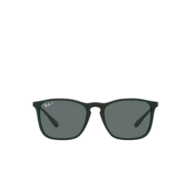 Gafas de sol Ray-Ban CHRIS 666381 transparent green - Vista delantera